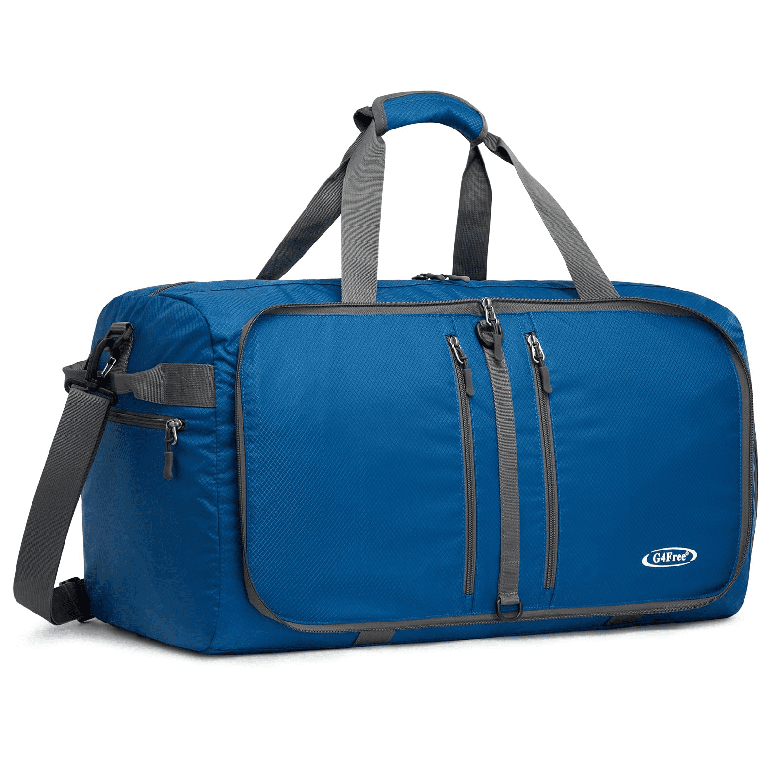 G4Free 40L/65L Foldable Duffel Bag, Water-Repellent Travel Backpack, Lightweight Carry Bag for Overnight Weekender Sports Men Women