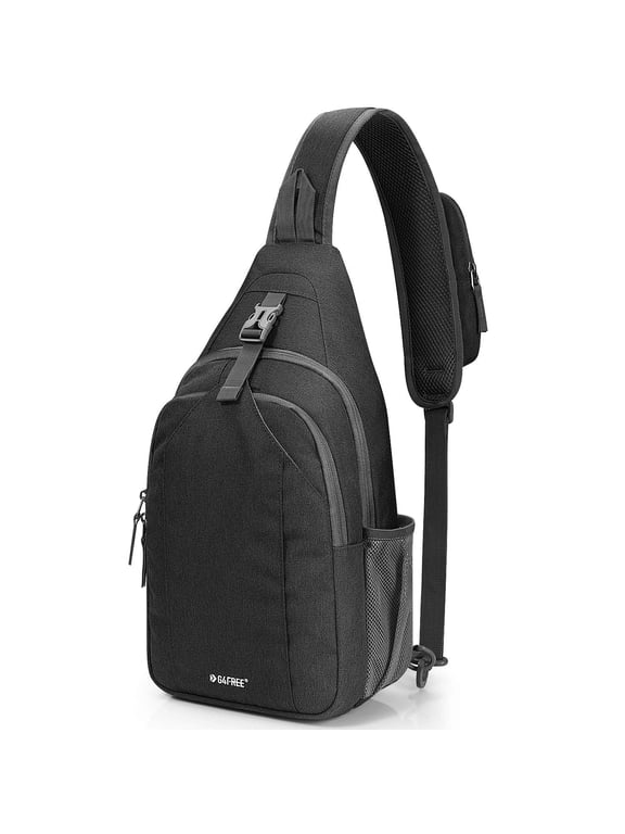 Sling Bag RFID Blocking Sling Backpack Crossbody Chest Bag Daypack for Hiking Travel