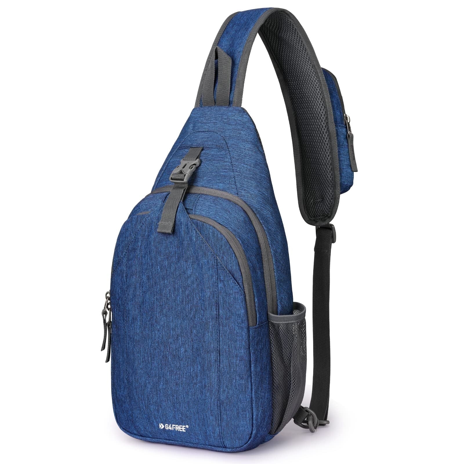 G4Free Sling Bag RFID Blocking Sling Backpack Crossbody Chest Bag Daypack for Hiking Travel