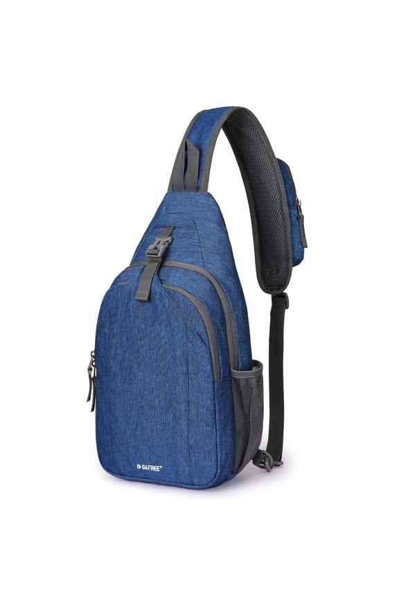 Sling Bag RFID Blocking Sling Backpack Crossbody Chest Bag Daypack for Hiking Travel