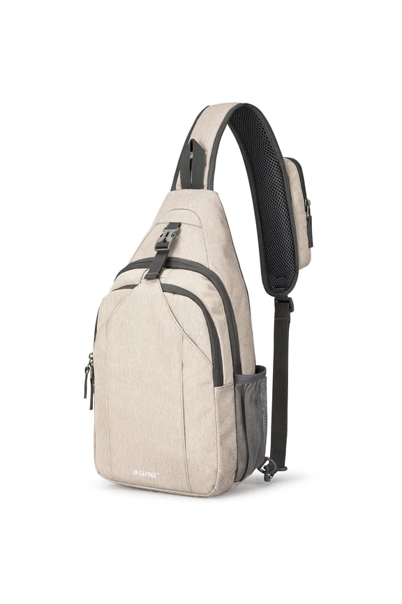 Sling Bag RFID Blocking Sling Backpack Crossbody Chest Bag Daypack for Hiking Travel