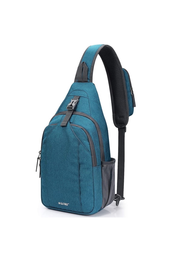 Sling Bag RFID Blocking Sling Backpack Crossbody Chest Bag Daypack for Hiking Travel