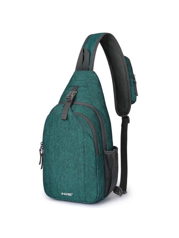 Sling Bag RFID Blocking Sling Backpack Crossbody Chest Bag Daypack for Hiking Travel