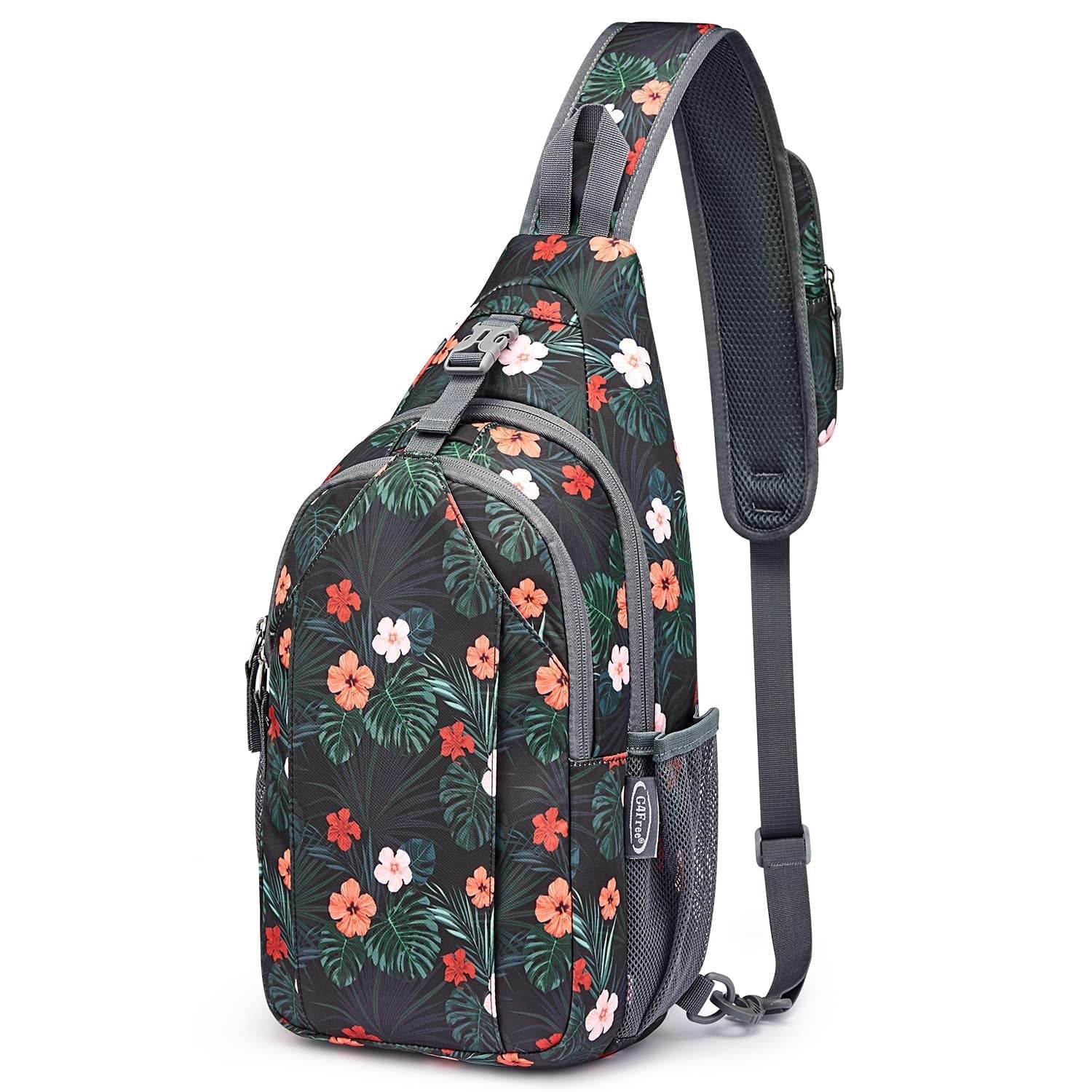 G4Free Sling Bag RFID Blocking Sling Backpack Crossbody Chest Bag Daypack for Hiking Travel