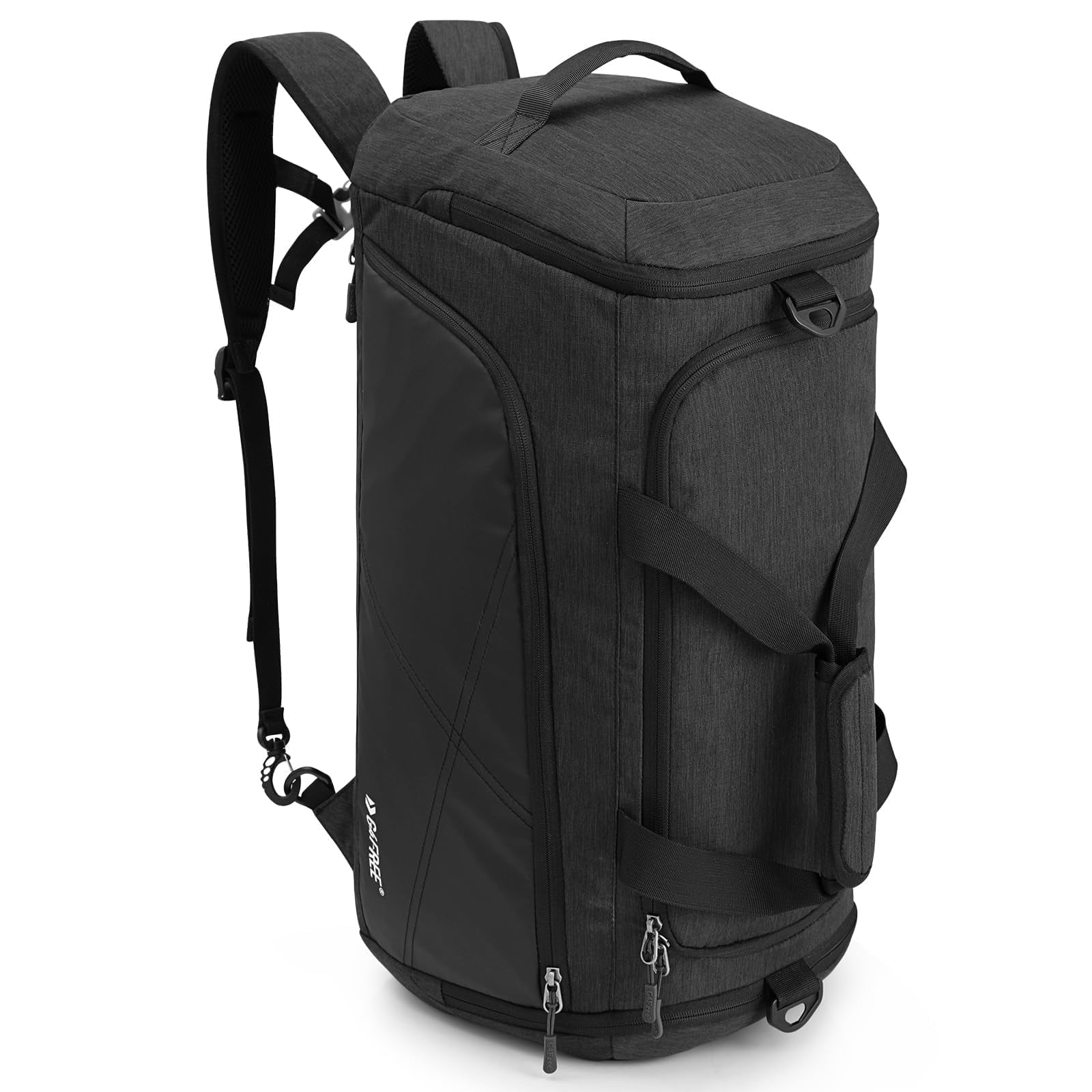 G4Free Sports Travel Duffel Bag 45L/60L with Shoe Compartment and Wet Pocket for Men and Women