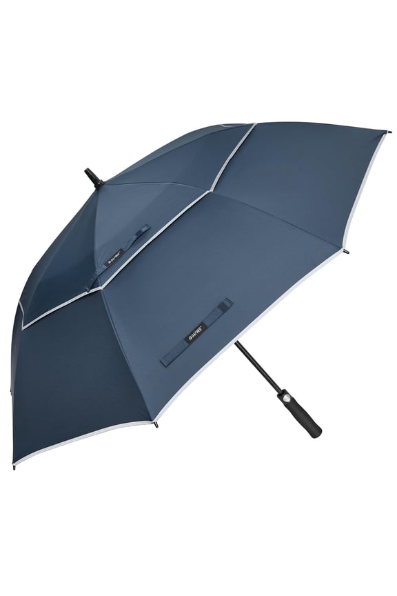 47/54/62/68 Inch Automatic Open Golf Umbrella Oversize Extra Large Double Canopy Vented Windproof Waterproof Stick Umbrellas