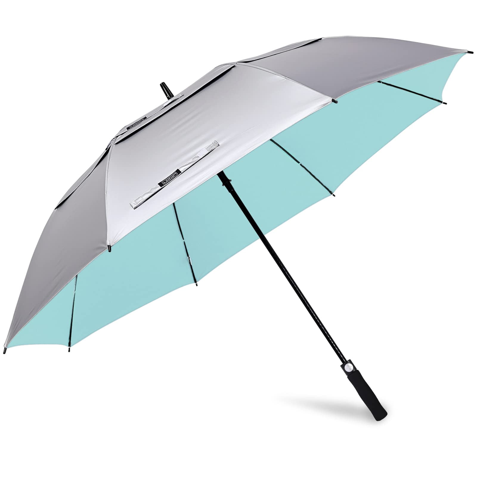 G4Free 47/54/62/68 Inch UV Protection Golf Umbrella Auto Open Vented Double Canopy Oversize Extra Large Windproof Sun Rain Umbrellas