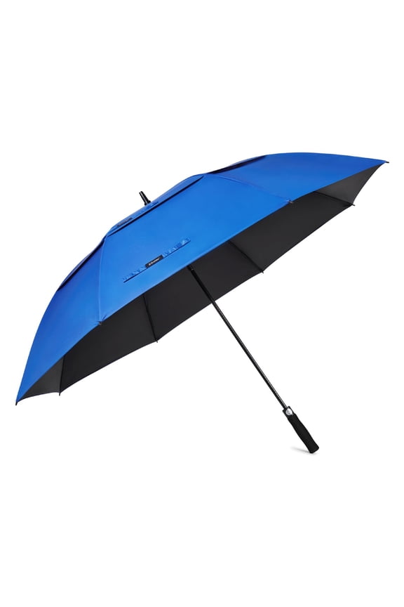 47/54/62/68 Inch UV Protection Golf Umbrella Auto Open Vented Double Canopy Oversize Extra Large Windproof Sun Rain Umbrellas