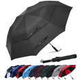 thumbnail image 1 of G4Free 62 Inch Portable Golf Umbrella Large Oversize Double Canopy Vented Windproof Waterproof Automatic Open Stick Umbrellas for Men Women, 1 of 8