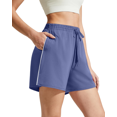 thumbnail image 1 of G4Free Chillwhisp Split Running Shorts for Women 3"- Built-in Shorts for Athletic Workout Gym, 1 of 6