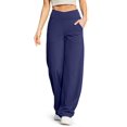 thumbnail image 1 of G4Free Wide Leg Pants for Women Loose Yoga Pants with Pockets Petite/Regular/Tall Stretch Casual Lounge Pants, 1 of 7