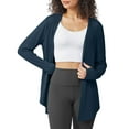 thumbnail image 1 of G4Free Women's Lightweight Long Sleeve Cardigan with UPF 50+ Sun Protection, Open Front Summer Cover Up, 1 of 7