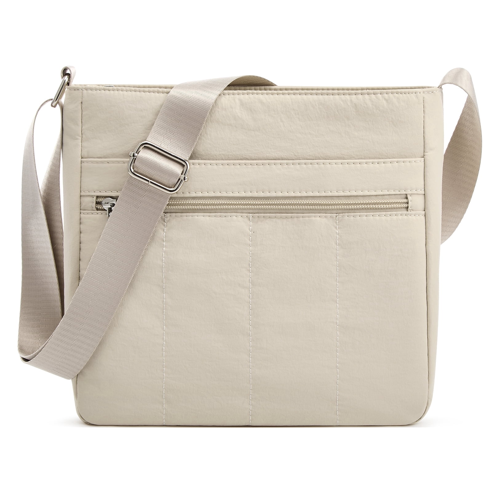 G4Free Nylon Crossbody Bags for Women, Lightweight Casual Quilted Shoulder Handbags for Travel Work