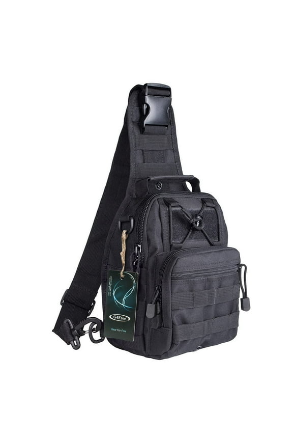 Outdoor Sling Backpack Sports Shoulder Bag Pack Small Hiking Crossbody Daypack for Travel