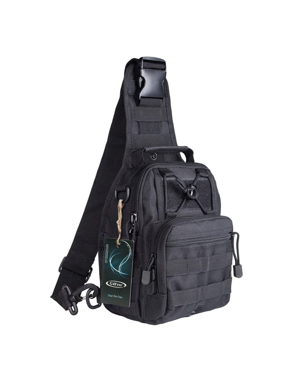 Outdoor Sling Backpack Sports Shoulder Bag Pack Small Hiking Crossbody Daypack for Travel