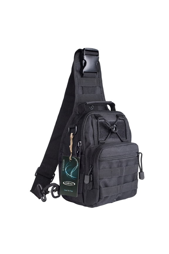 Outdoor Sling Backpack Sports Shoulder Bag Pack Small Hiking Crossbody Daypack for Travel