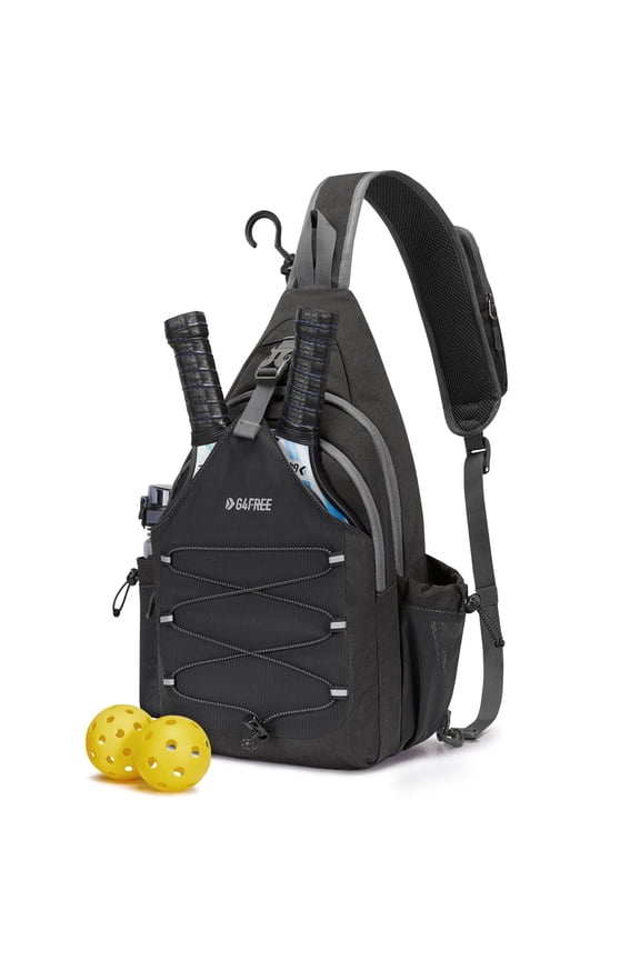 Pickleball Bag, Crossbody Sling Bag for Men Women, Pickleball Backpack, Pickle Ball Paddle Bag Gifts for Sports