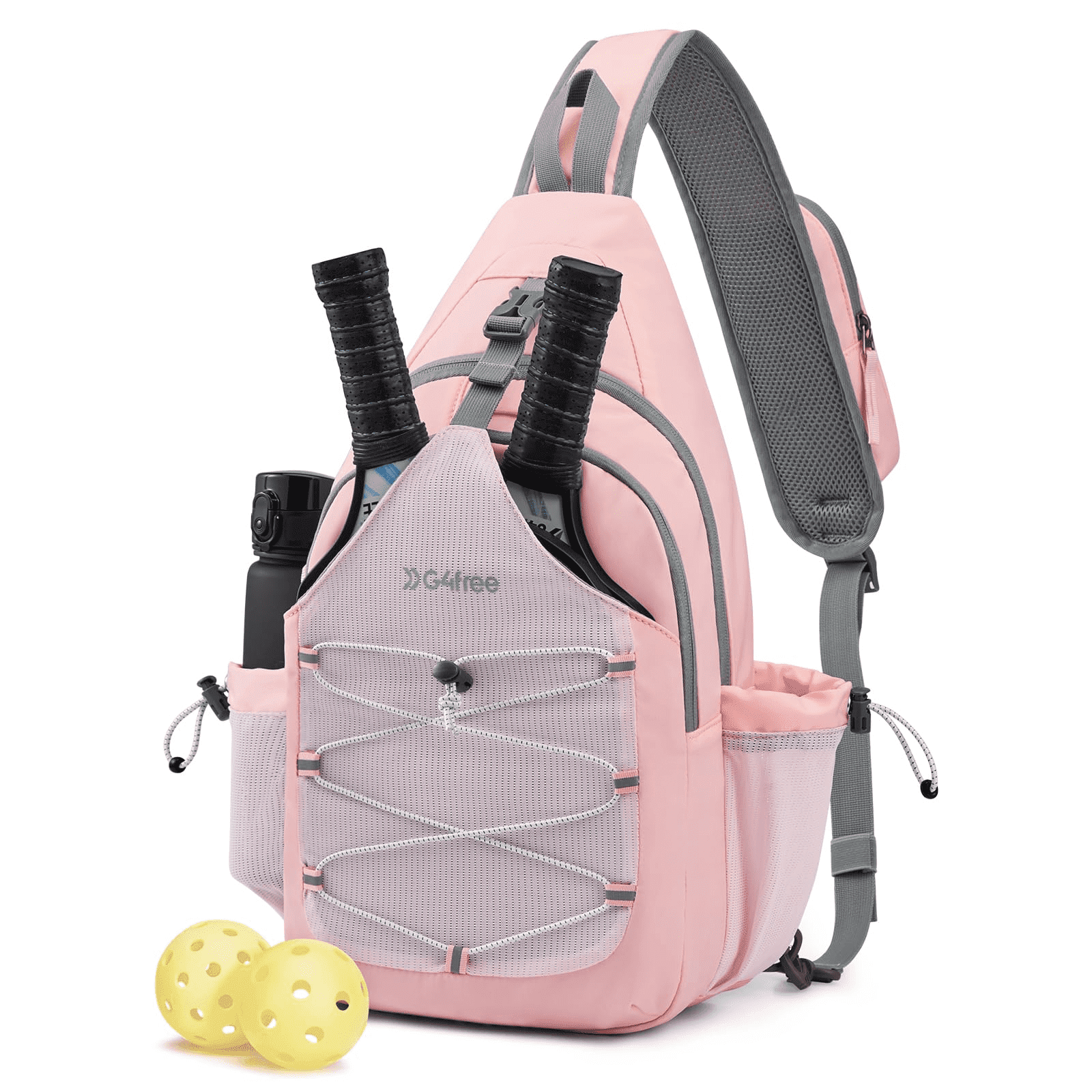 G4Free Pickleball Sling Bag for Women - Lightweight Crossbody Sports Bag