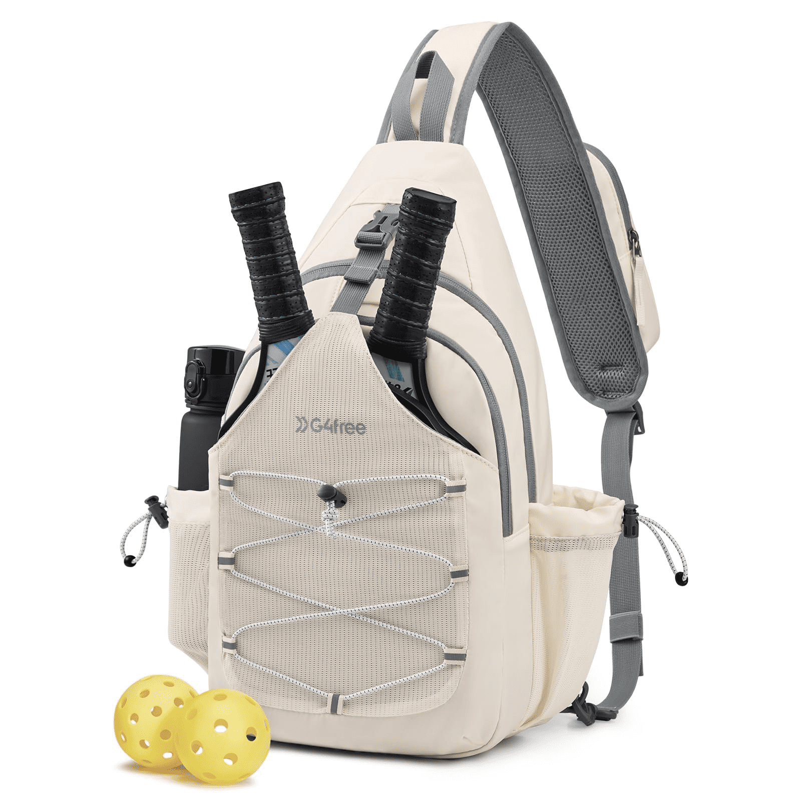 G4Free Pickleball Sling Bag for Women - Lightweight Crossbody Sports Bag