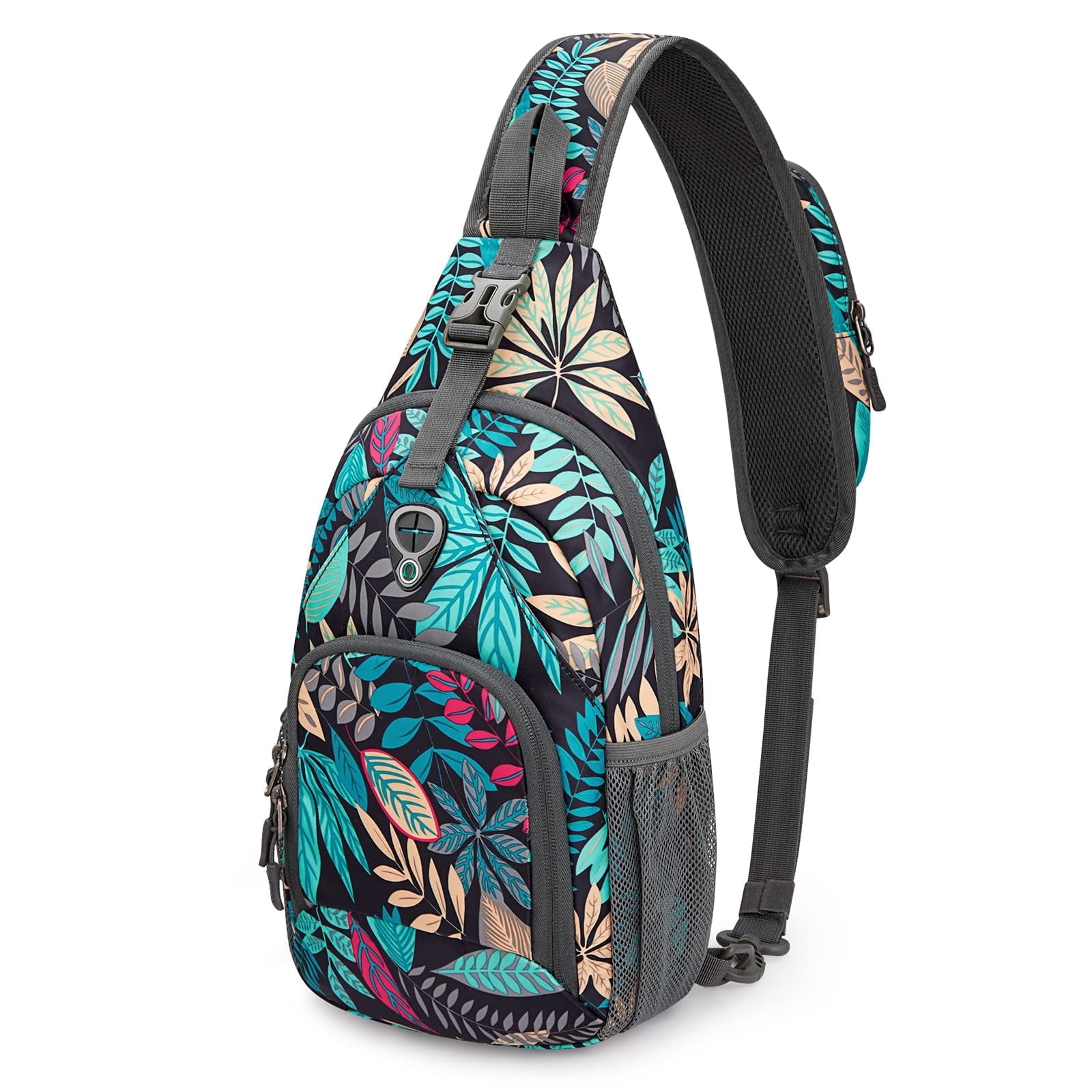 G4Free RFID Sling Bag for Adults, Small Crossbody Chest Shoulder Backpack for Men and Women, Hiking Daypack