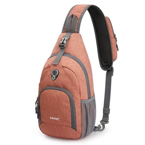 G4Free RFID Sling Bag for Adults, Small Crossbody Chest Shoulder Backpack for Men and Women, Hiking Daypack