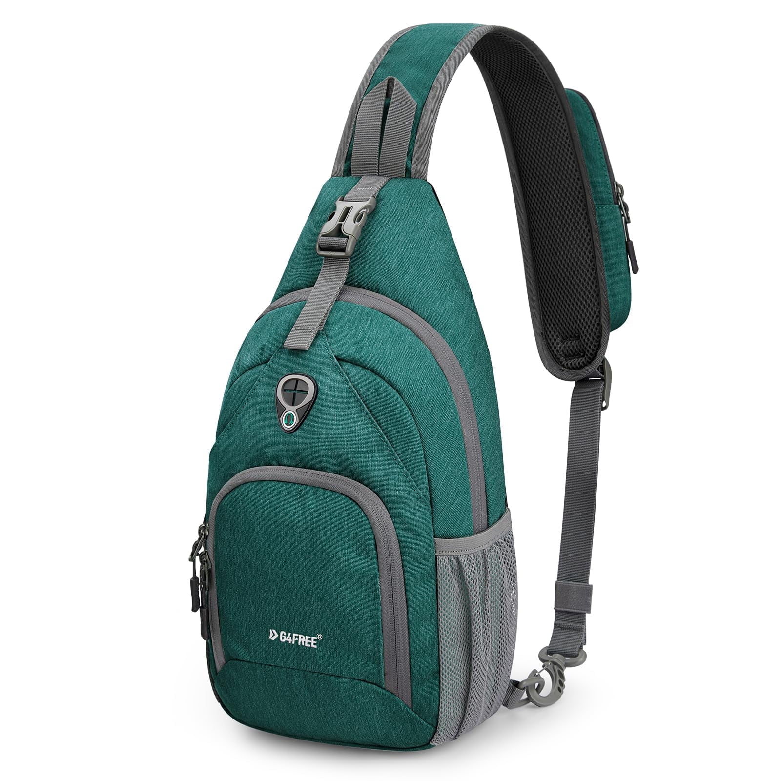 G4Free RFID Sling Bag | Crossbody Backpack With Anti-Theft Pockets For Hiking & Travel