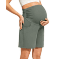 thumbnail image 1 of G4Free ShiftReady Maternity Work Shorts with Pockets Over The Belly Pregnancy Summer Office Clothes, 1 of 8