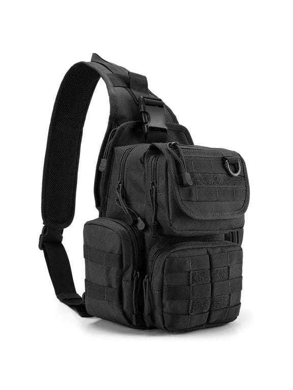 Sling Bag Pack with Adjustable Holder Small Crossbody Shoulder Backpack for Men Women