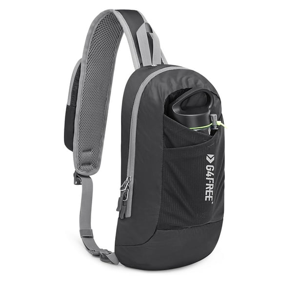 G4Free Sling Bag RFID Blocking Crossbody Backpack with Front Pocket Hiking Daypack Chest Bag for Women Men