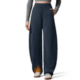 thumbnail image 1 of G4Free Smoofit Fleece Lined Women's Baggy Barrel Sweatpants Wide Leg Casual Pants with Pockets, 1 of 7