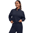 thumbnail image 1 of G4Free Smoofit Modal Soft Women's Half-Zip Pullover Mock Neck Long Sleeve Sweatshirts with Side Slits, 1 of 8