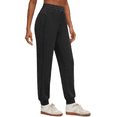 thumbnail image 1 of G4Free Smoofit Modal Soft Women's Joggers Inner Drawstring Sweatpants Casual Pants with Pockets Cinch Bottom, 1 of 7