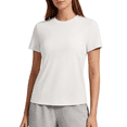 thumbnail image 1 of G4Free Soft Lyocell Quick Dry Workout Tops for Women - Running Yoga Athletic Gym Casual Short Sleeve T-Shirt Breathable, 1 of 8