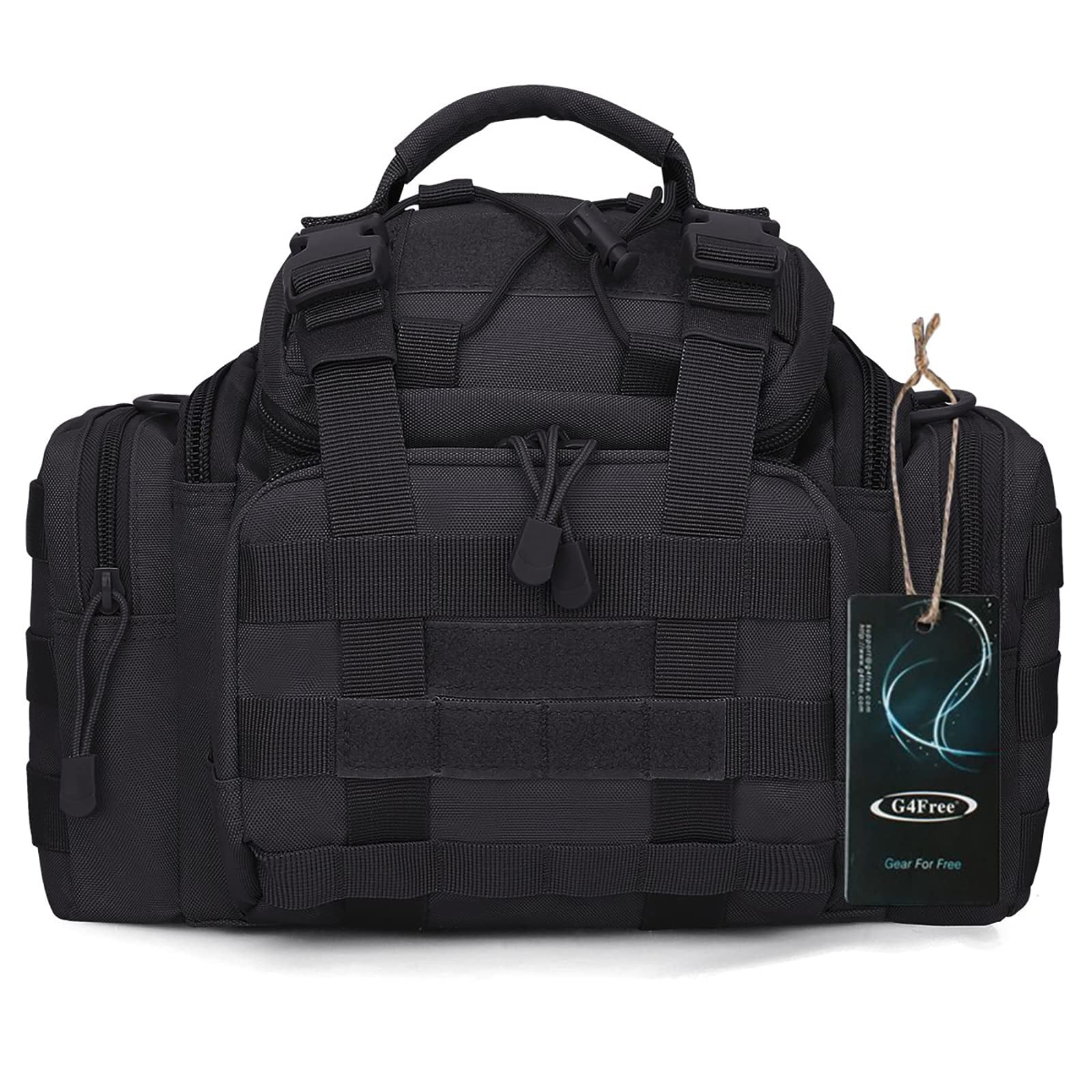 G4Free Sport Outdoor Waist Pack Sling Bag Hiking Fanny Pack Fishing Gear Crossbody Travel Bag