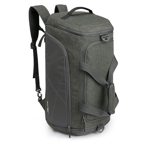 G4Free Sports Travel Duffel Bag 45L/60L with Shoe Compartment and Wet Pocket for Men and Women
