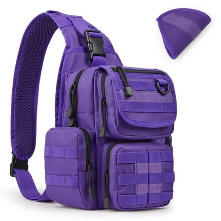 G4Free Sling Bag Pack with Adjustable Holder Small Crossbody Shoulder Backpack for Men Women