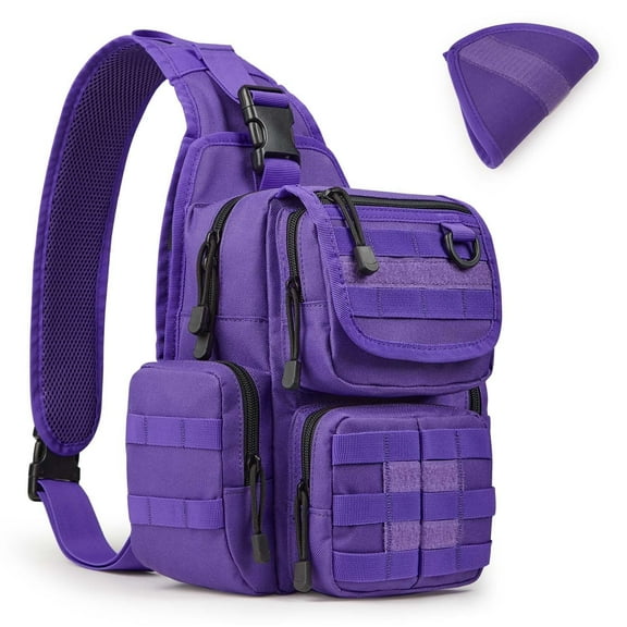 G4Free Sling Bag Pack with Adjustable Holder Small Crossbody Shoulder Backpack for Men Women