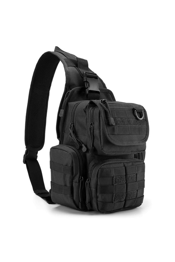 Sling Bag Pack with Adjustable Holder Small Crossbody Shoulder Backpack for Men Women