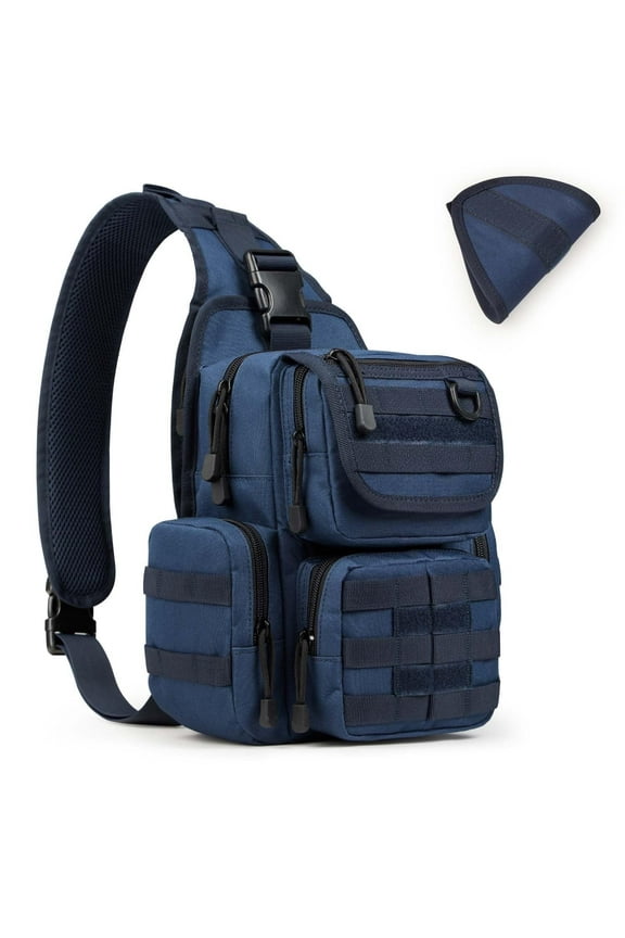 Sling Bag Pack with Adjustable Holder Small Crossbody Shoulder Backpack for Men Women