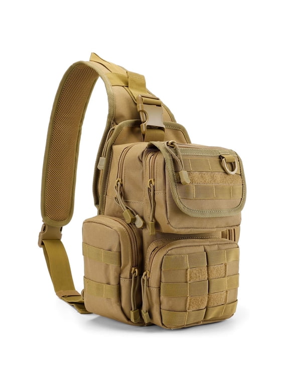 Sling Bag Pack with Adjustable Holder Small Crossbody Shoulder Backpack for Men Women