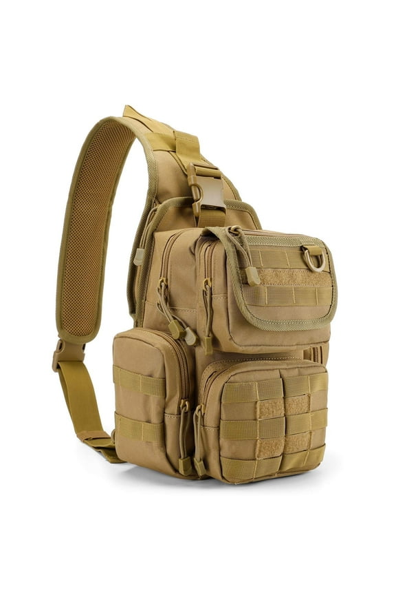 Sling Bag Pack with Adjustable Holder Small Crossbody Shoulder Backpack for Men Women