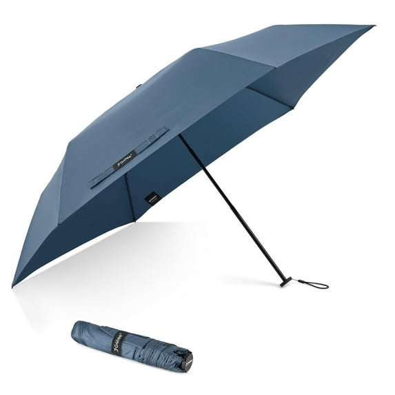 G4Free Travel Umbrella Compact Ultralight UPF 50+ UV Protection Carbon Fiber Super Slim Small Mini Umbrella, Weighs Only 4 oz