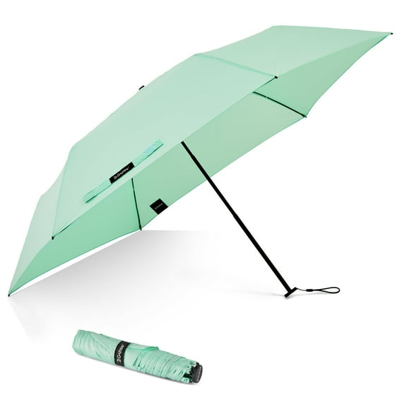 G4Free Travel Umbrella Compact Ultralight UPF 50 UV Protection Carbon Fiber Super Slim Small Mini Umbrella, Weighs Only 4 oz
