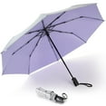 thumbnail image 1 of G4Free UPF 50+ UV Protection Large Travel Umbrella 42/46 Inch Auto Open Close Windproof Sun Blocking Umbrella, 1 of 10