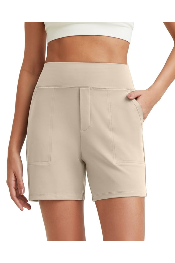 Women's 5'' Athletic Shorts High Waisted Running Yoga Shorts Summer Casual Shorts with Pockets