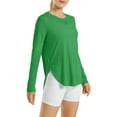 thumbnail image 1 of G4Free Women's UPF 50+ UV Shirts Long Sleeve Workout Sun Shirt Outdoor Gym Hiking Tops Quick Dry Lightweight, 1 of 7