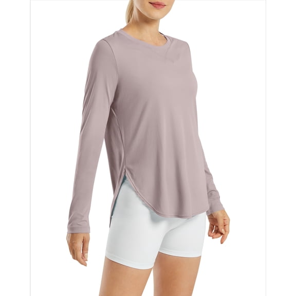 G4Free Women's UPF 50+ UV Shirts Long Sleeve Workout Sun Shirt Outdoor Gym Hiking Tops Quick Dry Lightweight