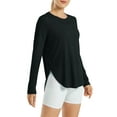 thumbnail image 1 of G4Free Women's UPF 50+ UV Shirts Long Sleeve Workout Sun Shirt Outdoor Gym Hiking Tops Quick Dry Lightweight, 1 of 8