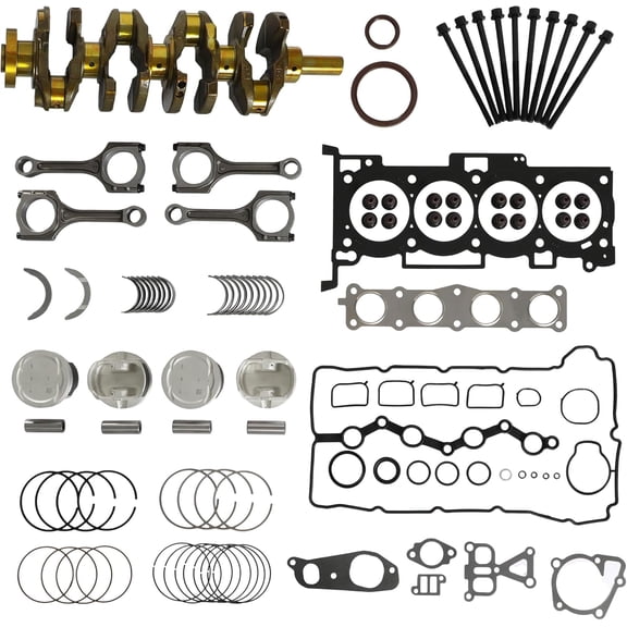 G4KE 2.4L Engine Rebuild Kit Crankshaft Con Rod For Hyundai Tucson Santa Fe Sonata Kia Sportage Optima 2007-2019
