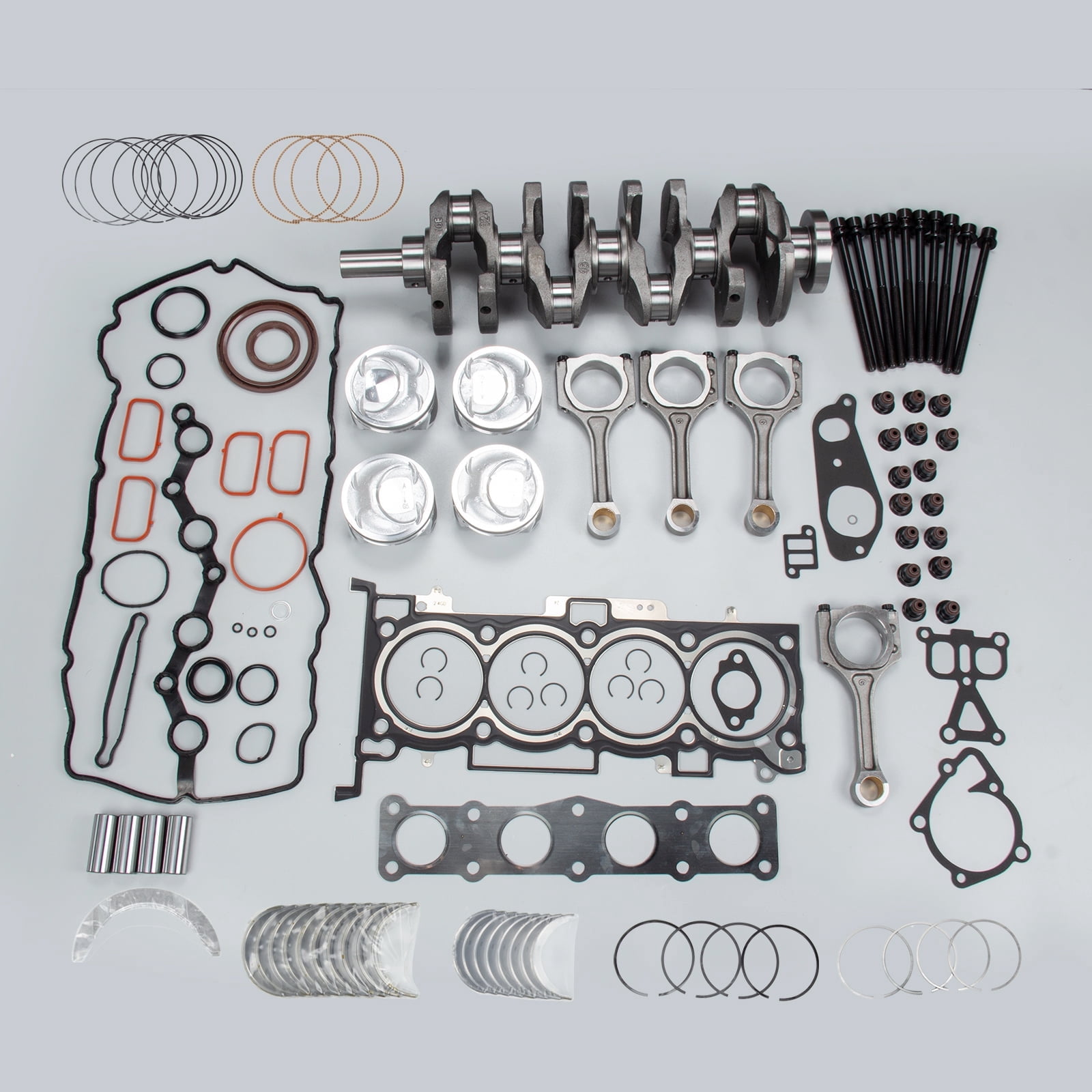G4KH 2.4L Engine Rebuild Kit with Crankshaft Con Rods Bolts Kit For Hyundai KIA